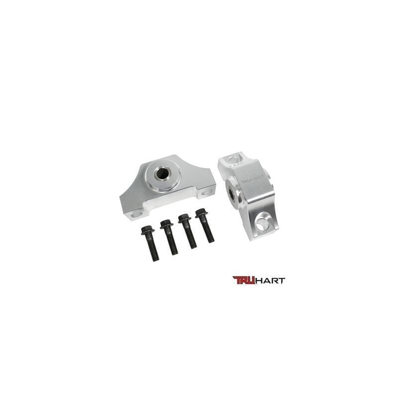 Truhart Solid Billet Torque Mounts, Pair-Polished- (TH-H306-AL)