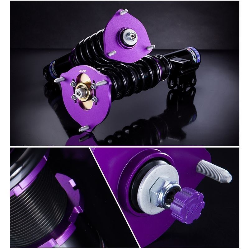 D2 Racing Rally Asphalt Series Coilover - (D-HN-01-RA) for Honda Accord 1985-1989