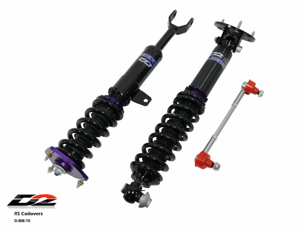 D2 Racing RS Coilovers For 17+ BMW 5-Series RWD (D-BM-76-RS)