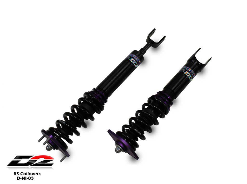 D2 Racing RS Coilovers For 03-07 Infiniti G35 03-08 Nissan 350Z RWD (D-NI-03-RS)