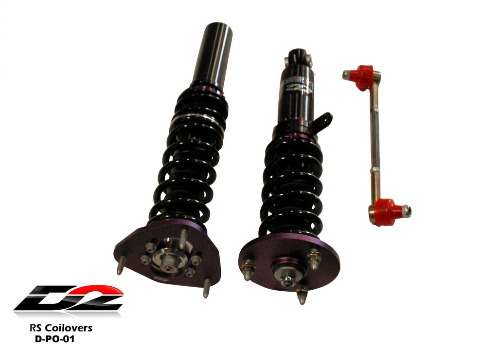 D2 Racing RS Coilovers For 98-04 Porsche Carrera 98-04 Porsche 911 RWD (D-PO-01-RS)
