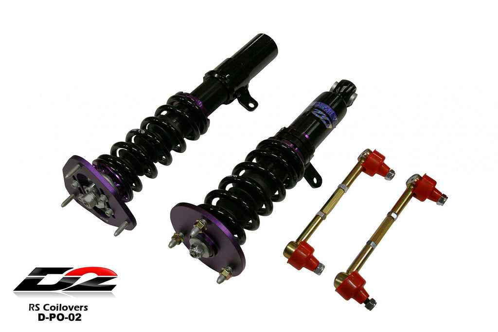 D2 Racing RS Coilovers For 98-04 Porsche Carrera 98-04 Porsche 911 AWD (D-PO-02-RS)