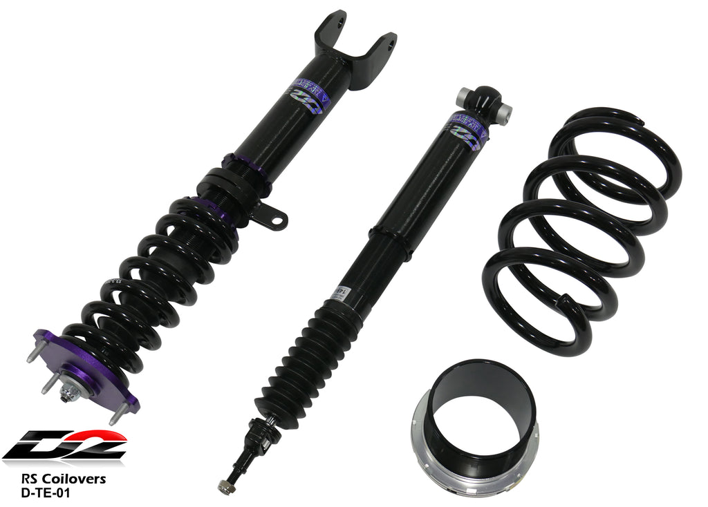 D2 Racing RS Coilovers For 17+ Tesla Model 3 RWD (D-TE-01-RS)