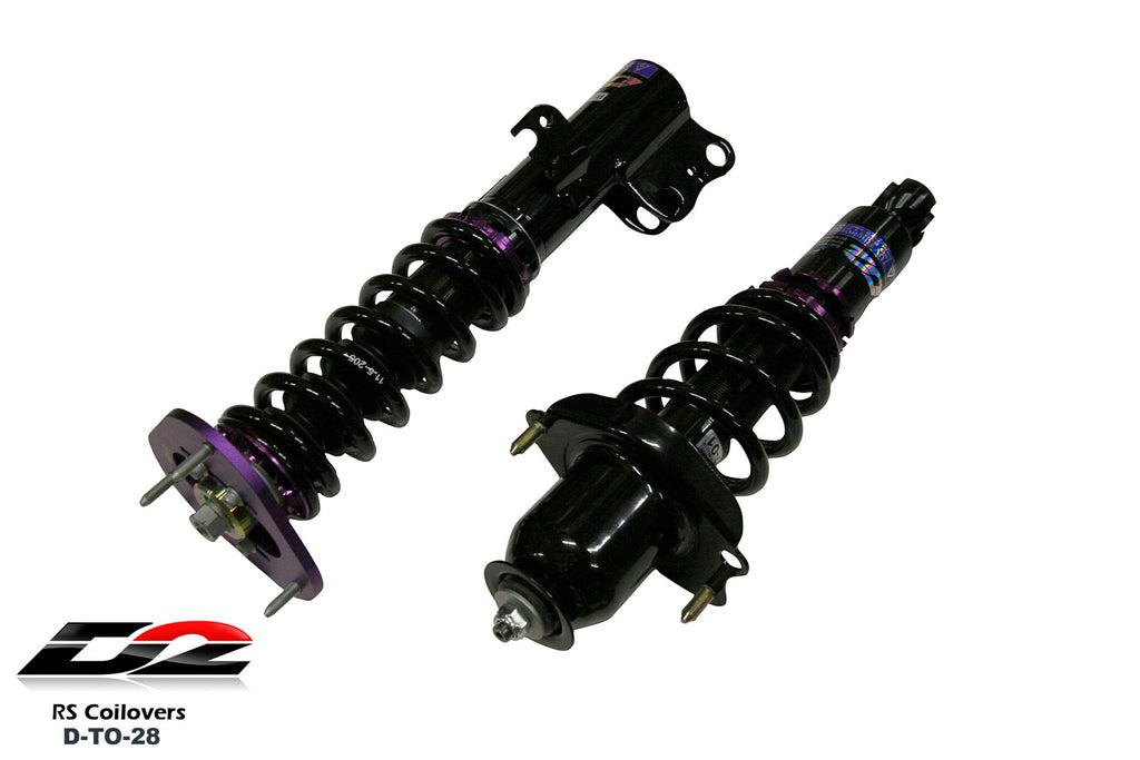 D2 Racing RS Coilovers For 03-10 Pontiac Vibe 03-13 Toyota Matrix 09-19 Toyota Corolla FWD (D-TO-28-RS)
