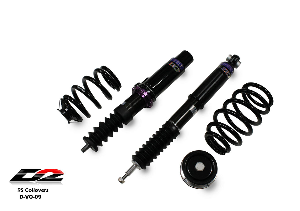 D2 Racing RS Coilovers For 99-04 Volkswagen Jetta IV 99-05 Volkswagen Golf IV 99-10 Volkswagen Beetle (D-VO-09-RS)
