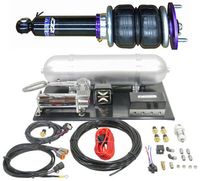 D2 Racing Air Struts with Optional Management For 02-12 Lexus ES 300/E ...
