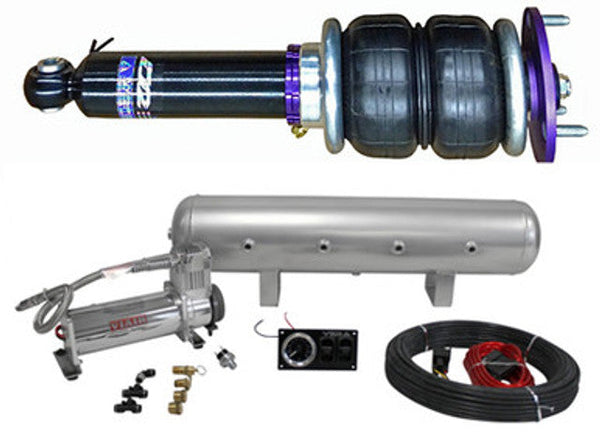D2 Racing Air Struts with Optional Management For 04-09 Hyundai Tucson ...