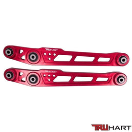 Truhart Rear Lower Control Arms -Anodized Red- (TH-H102-RE) for Honda Civic 1992-2000