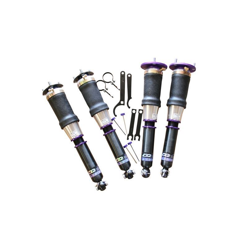 D2 Racing Air Struts w/ VERA Evo Management for 2002-2007 Mitsubishi Lancer (D-MT-19-ARVEV)