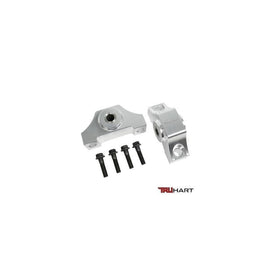Truhart Solid Billet Torque Mounts, Pair-Polished- (TH-H306-AL)