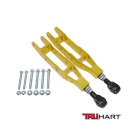 TruHart Rear Lower Control Arms (Adjustable), Anodized Gold for 2013-2016 Scion FR-S(TH-S108-GO)