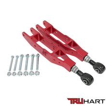 Load image into Gallery viewer, TruHart Rear Lower Control Arms (Adjustable), Anodized Red for 2013-2016 Scion FR-S(TH-S108-RE)