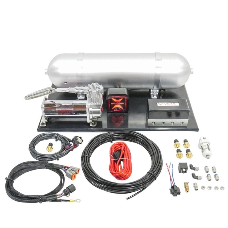 D2 Airsturts D-HN-09-1-ARAA w/ Vera AccuAir e+ Connect Pressure for 13-17 Accord
