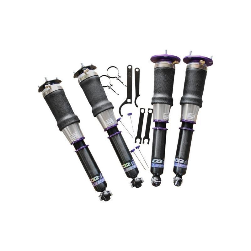 D2 Racing Air Struts w/ VERA Evo Management for 2006 Lexus GS300 (D-LE-05-AR-INV-ARVEV)