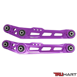 Truhart Rear Lower Control Arms Purple For 90-01 Acura Integra 88-95 Honda Civic 88-91 Honda CRX (TH-H101-PU)