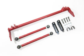 Truhart Front Traction Bar Set Red 7 Piece For 94-01 Acura Integra 92-00 Honda Civic (TH-H608)