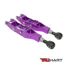 Load image into Gallery viewer, Truhart Rear Lower Control Arms Adjustable Anodized Purple For 12-21 Subaru BRZ 08-16 Subaru Impreza 10+ Subaru Legacy 08+ Subaru STI/ WRX 12-17 Scion FR-S (TH-S108-PU)