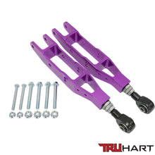Load image into Gallery viewer, Truhart Rear Lower Control Arms Adjustable Anodized Purple For 12-21 Subaru BRZ 08-16 Subaru Impreza 10+ Subaru Legacy 08+ Subaru STI/ WRX 12-17 Scion FR-S (TH-S108-PU)