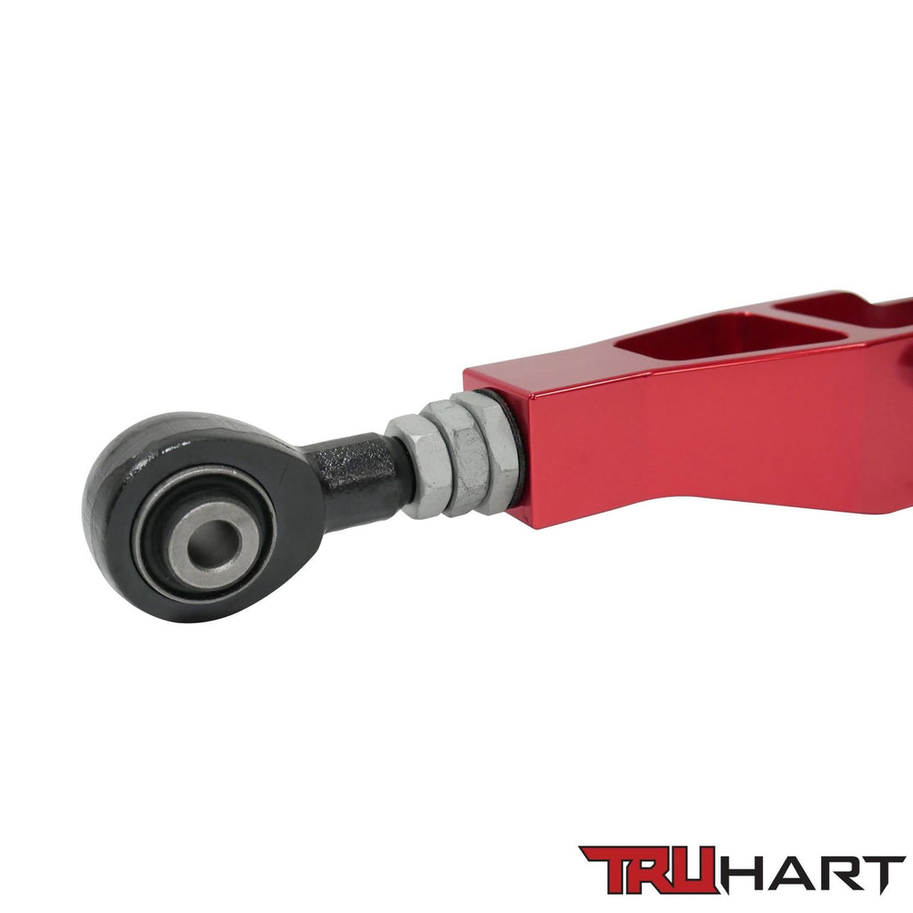 Truhart Rear Lower Control Arms Adjustable Anodized Red For 12-21 Subaru BRZ 08-16 Subaru Impreza 10+ Subaru Legacy 08+ Subaru STI/ WRX 12-17 Scion FR-S (TH-S108-RE)